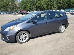 Salvage cars for sale from Copart Graham, WA: 2012 Toyota Prius V