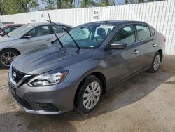 Nissan Sentra S Vehiculos salvage en venta: 2019 Nissan Sentra S