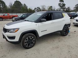 Jeep Compass salvage cars for sale: 2021 Jeep Compass Trailhawk