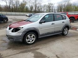 Salvage cars for sale from Copart Ellwood City, PA: 2004 Pontiac Vibe