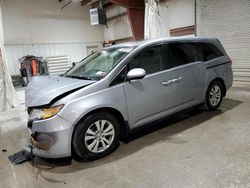 Salvage cars for sale at Leroy, NY auction: 2016 Honda Odyssey EXL
