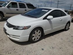 Salvage cars for sale at Haslet, TX auction: 2010 Honda Civic LX