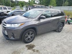 Toyota Vehiculos salvage en venta: 2018 Toyota Highlander LE