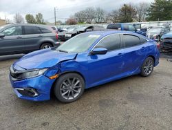 Salvage cars for sale at Moraine, OH auction: 2021 Honda Civic EX