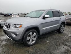 Salvage cars for sale at Sacramento, CA auction: 2014 Jeep Grand Cherokee Limited
