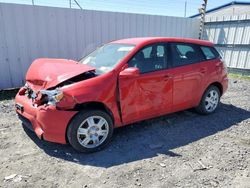 Salvage cars for sale from Copart Albany, NY: 2006 Toyota Corolla Matrix XR