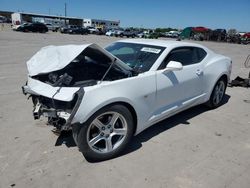 Salvage cars for sale at Grand Prairie, TX auction: 2019 Chevrolet Camaro LT