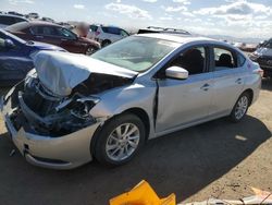 Nissan salvage cars for sale: 2015 Nissan Sentra S