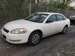 Vehiculos salvage en venta de Copart Cicero, IN: 2007 Chevrolet Impala LS