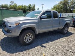 Salvage cars for sale from Copart Riverview, FL: 2019 Toyota Tacoma Access Cab