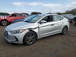 Salvage cars for sale at East Granby, CT auction: 2017 Hyundai Elantra SE