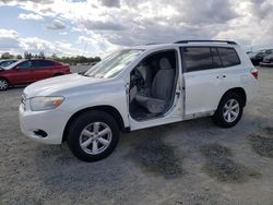 Salvage cars for sale from Copart Antelope, CA: 2010 Toyota Highlander