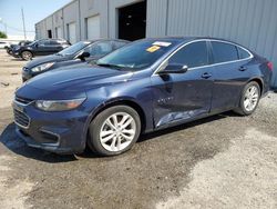 Salvage cars for sale at Jacksonville, FL auction: 2018 Chevrolet Malibu LT