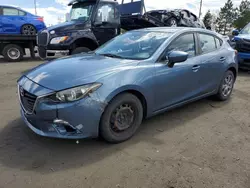 Salvage cars for sale from Copart Denver, CO: 2015 Mazda 3 Sport