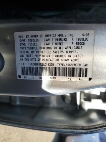 2006 Honda Accord Value