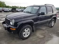Salvage cars for sale from Copart Cahokia Heights, IL: 2004 Jeep Liberty Limited