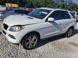 Salvage cars for sale from Copart Houston, TX: 2015 Mercedes-Benz ML 350