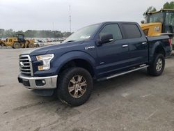 Salvage cars for sale from Copart Dunn, NC: 2015 Ford F150 Supercrew