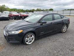 Ford salvage cars for sale: 2018 Ford Fusion S Hybrid