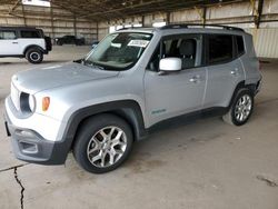 Salvage cars for sale from Copart Phoenix, AZ: 2016 Jeep Renegade Latitude