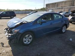 Salvage cars for sale from Copart Fredericksburg, VA: 2014 Honda Civic LX