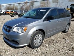 Salvage cars for sale from Copart Franklin, WI: 2017 Dodge Grand Caravan SE