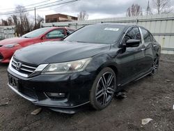 Salvage cars for sale at New Britain, CT auction: 2014 Honda Accord Sport