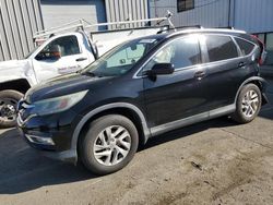 Salvage cars for sale at Vallejo, CA auction: 2015 Honda CR-V EXL