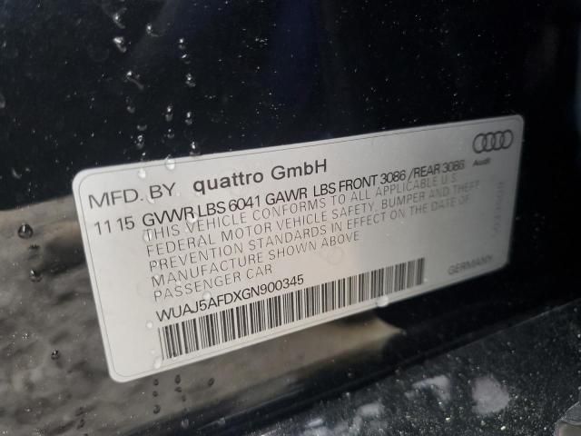 2016 Audi S8 Plus Quattro