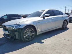 Salvage cars for sale at Sun Valley, CA auction: 2018 BMW 530E