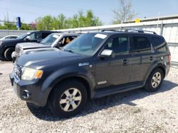 Ford Escape Vehiculos salvage en venta: 2008 Ford Escape Limited