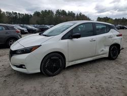 Salvage cars for sale from Copart Mendon, MA: 2023 Nissan Leaf SV Plus