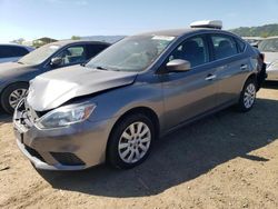 Salvage cars for sale at San Martin, CA auction: 2017 Nissan Sentra S