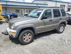 Salvage cars for sale at Earlington, KY auction: 2004 Jeep Liberty Sport