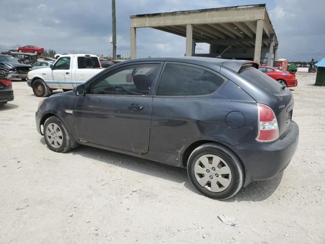 2010 Hyundai Accent Blue