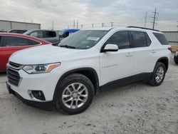 Salvage cars for sale from Copart Haslet, TX: 2020 Chevrolet Traverse LT