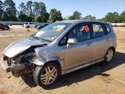 Salvage cars for sale from Copart Longview, TX: 2008 Honda FIT Sport
