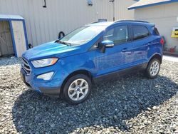 Salvage cars for sale from Copart Mebane, NC: 2018 Ford Ecosport SE
