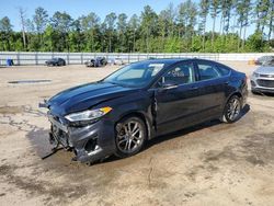 Salvage cars for sale from Copart Harleyville, SC: 2020 Ford Fusion SEL