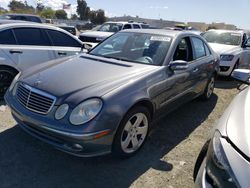 Salvage cars for sale from Copart Martinez, CA: 2005 Mercedes-Benz E 500