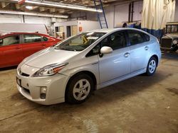 Salvage cars for sale from Copart Wheeling, IL: 2010 Toyota Prius