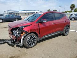 Salvage cars for sale at San Diego, CA auction: 2022 Chevrolet Bolt EUV Premier