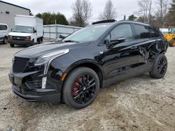 Salvage cars for sale at Mendon, MA auction: 2022 Cadillac XT5 Sport