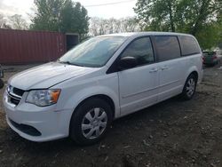 Salvage cars for sale at Baltimore, MD auction: 2017 Dodge Grand Caravan SE