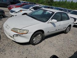 Honda Accord LX salvage cars for sale: 2000 Honda Accord LX