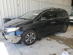 Salvage cars for sale at Franklin, WI auction: 2016 Honda Odyssey Touring