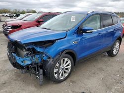 Salvage cars for sale at Cahokia Heights, IL auction: 2017 Ford Escape Titanium