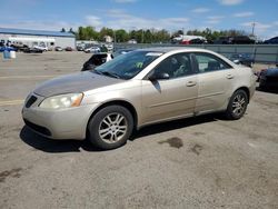 Salvage cars for sale at Pennsburg, PA auction: 2006 Pontiac G6 SE