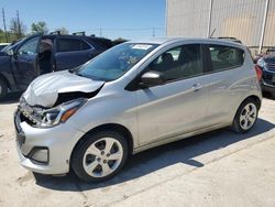 Chevrolet Spark ls salvage cars for sale: 2020 Chevrolet Spark LS