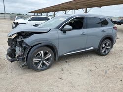 Nissan Rogue sl salvage cars for sale: 2021 Nissan Rogue SL